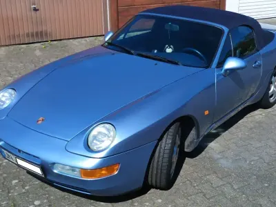 Usata Porsche 968 239 CV (175 kW) 1991 Blu Cabrio