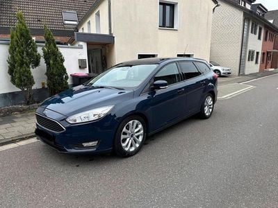 Gebraucht Ford Focus 120 PS (88 kW) 2016 Blau Kombi