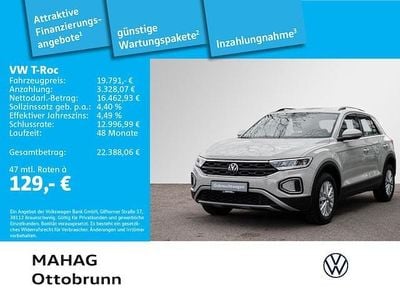 Gebraucht VW T-Roc Life 110 PS (80 kW) 2024 Grau SUV