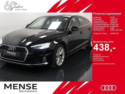 Brillantschwarz Gebraucht 2022 Audi A5 Sportback S-Line Kleinwagen | 24.085 € (Superpreis)