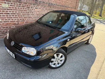 Gebraucht VW Golf Comfortline 101 PS (74 kW) 2000 Schwarz Cabrio