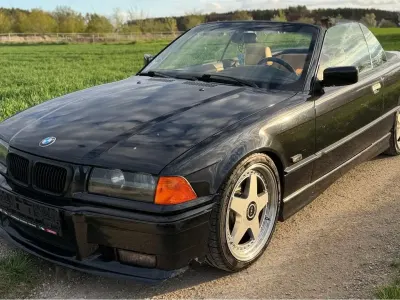 Gebraucht BMW 320 Cabriolet 150 PS (110 kW) 1997 Schwarz Cabrio