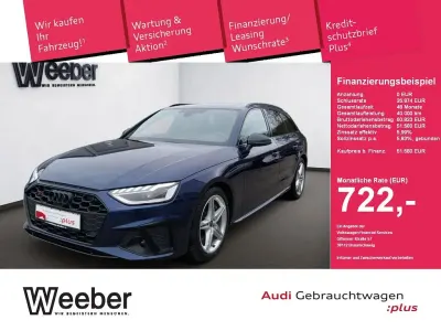 Używany Audi S4 Sport 341 KM (250 kW) 2023 Niebieski Kombi