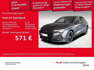 Używany Audi A3 S-Line 204 KM (150 kW) 2026 Szary Sedan/Limuzyna