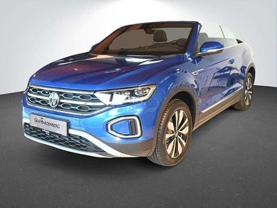 Gebraucht VW T-Roc Cabriolet Move 110 PS (80 kW) 2023 Blau Cabrio