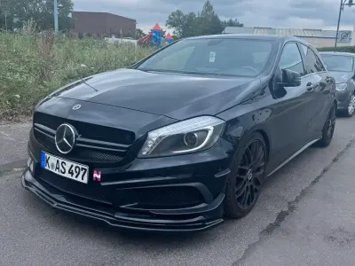 Gebraucht Mercedes A200 AMG line 200 PS (147 kW) 2014 Schwarz Kleinwagen