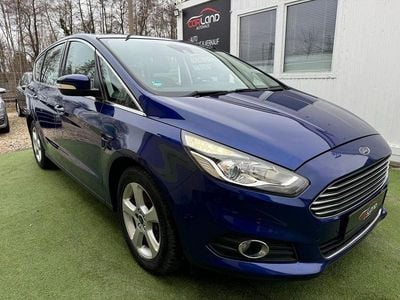 Gebraucht Ford S-MAX Titanium 160 PS (117 kW) 2016 Blau Van / Kleinbus