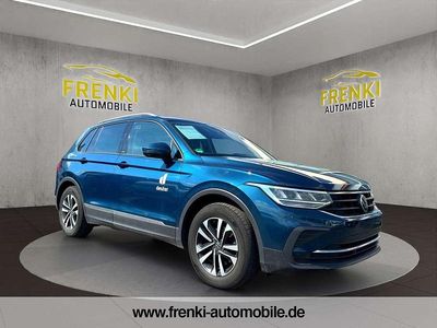 Gebraucht VW Tiguan United 150 PS (110 kW) 2021 Blau SUV