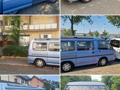 Gebraucht Mitsubishi L300 111 PS (81 kW) 1994 Blau Van / Kleinbus