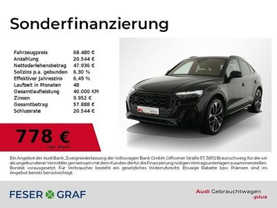 Gebraucht Audi SQ5 Ambiente 341 PS (250 kW) 2024 Mythosschwarz metallic SUV