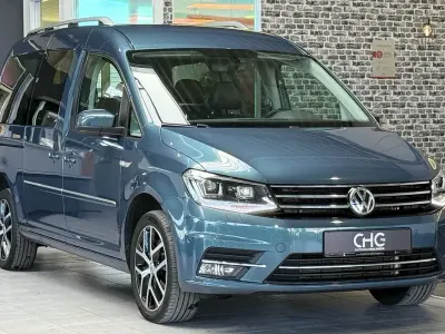 Brugt VW Caddy Maxi Highline 150 HK (110 kW) 2017 Grøn MPV