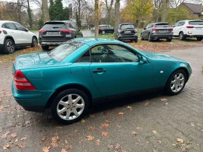 Gebraucht Mercedes SLK200 136 PS (100 kW) 1998 Grün Cabrio