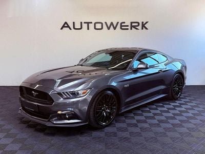 Brugt Ford Mustang GT Fastback 421 HK (309 kW) 2017 Grå