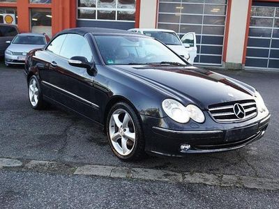 Gebraucht Mercedes CLK200 163 PS (119 kW) 2005 Schwarz Cabrio