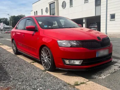 Gebraucht Skoda Rapid 110 PS (80 kW) 2014 Rot Kleinwagen