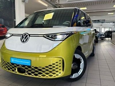 Gebraucht VW ID. Buzz Pro 150 kW (204 PS) 2024 Candyweiß/limonengelb meta... Van / Kleinbus