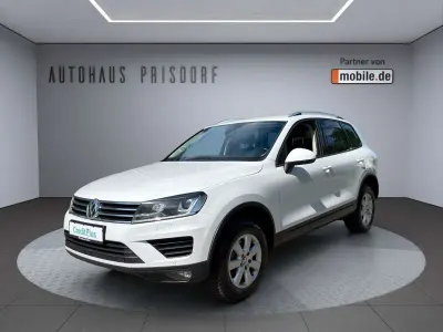 Gebraucht VW Touareg Terrain Tech 262 PS (192 kW) 2018 Weiß SUV