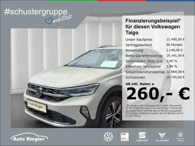 Gebraucht VW Taigo Style 110 PS (80 kW) 2022 Grau SUV
