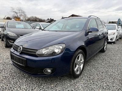 Gebraucht VW Golf VI Comfortline 105 PS (77 kW) 2012 Blau Kleinwagen