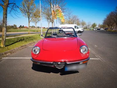 Gebraucht Alfa Romeo Spider Veloce 126 PS (92 kW) 1980 Rot Cabrio
