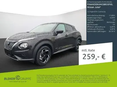 Używany Nissan Juke N-Connecta 94 KM (69 kW) 2024 Czarny SUV