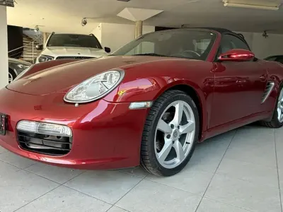 Usata Porsche Boxster 245 CV (180 kW) 2008 Rosso Cabrio