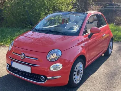 Gebraucht Fiat 500C Lounge 69 PS (50 kW) 2018 Rot Cabrio