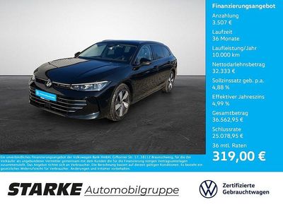 Grenadillschwarz metallic Gebraucht 2025 VW Passat Elegance Kombi | 35.840 € (Guter Preis)