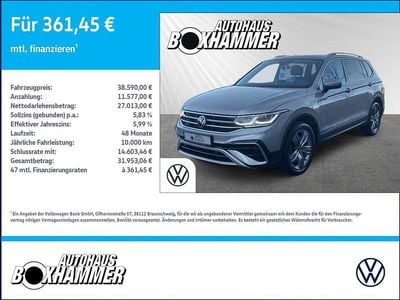 Gebraucht VW Tiguan Allspace Elegance 190 PS (139 kW) 2024 Pyrit silber SUV
