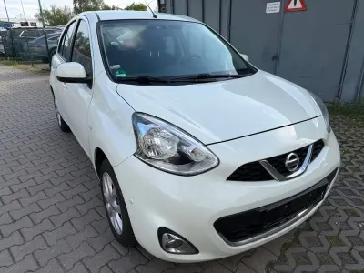 Gebraucht Nissan Micra Acenta 98 PS (72 kW) 2014 Weiß Kleinwagen