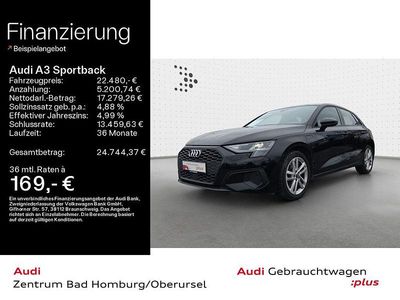 Gebraucht Audi A3 Performance 204 PS (150 kW) 2022 Schwarz Limousine