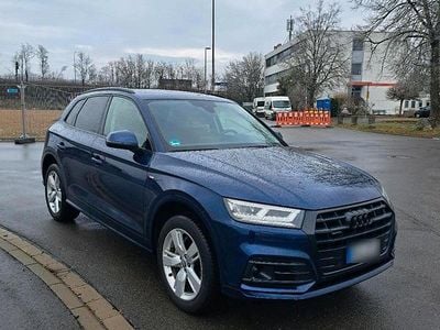Second-hand Audi Q5 S-Line 190 CP (139 kW) 2019 Albastru SUV