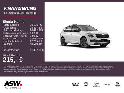 Moonweiß perleffekt Neu 2025 Skoda Kamiq Monte Carlo SUV | 36.199 €