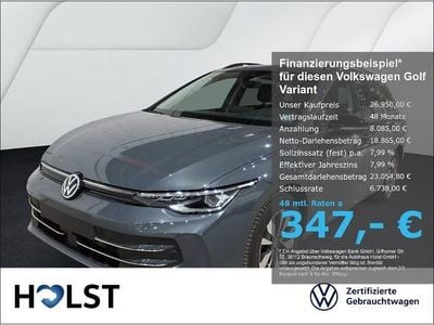 Usata VW Golf VIII Goal 150 CV (110 kW) 2025 Grigio Station wagon