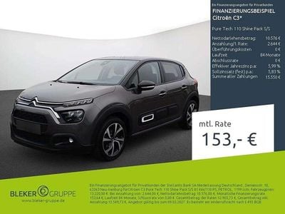Gebraucht Citroën C3 PureTech 110 PS (80 kW) 2022 Grau Kleinwagen