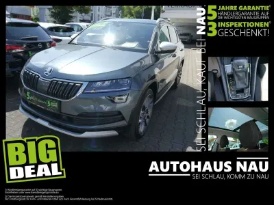 Gebraucht Skoda Karoq 150 PS (110 kW) 2019 Quarzgrau metallic SUV