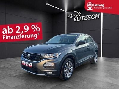 Indiumgrau metallic Gebraucht 2021 VW T-Roc Style SUV | 23.430 € (Guter Preis)