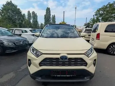 Gebraucht Toyota RAV4 Hybrid Club 178 PS (130 kW) 2019 Schwarz SUV
