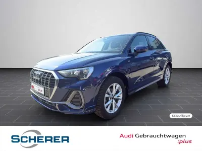 Gebraucht Audi Q3 S-Line 150 PS (110 kW) 2025 Navarrablau metallic (metallic) SUV
