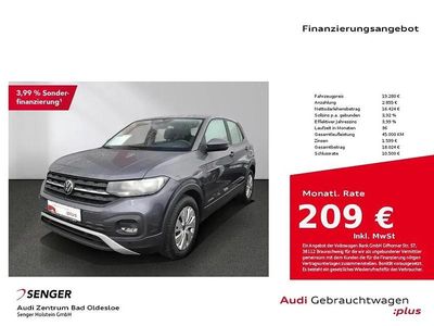 Gebraucht VW T-Cross Basis 110 PS (80 kW) 2022 Rauchgrau SUV