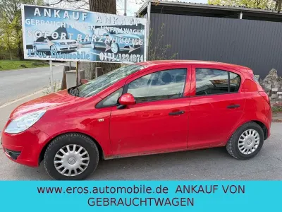 Gebraucht Opel Corsa Selection 80 PS (58 kW) 2009 Rot Kleinwagen
