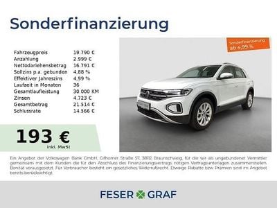Gebraucht VW T-Roc Style 110 PS (80 kW) 2023 Pure white SUV