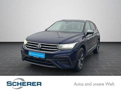 Gebraucht VW Tiguan Allspace Life 150 PS (110 kW) 2022 Blau SUV