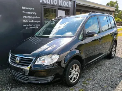 Gebraucht VW Touran Trendline 140 PS (102 kW) 2007 Deep black perleffekt Van / Kleinbus