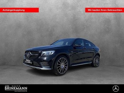 Gebraucht Mercedes GLC43 AMG AMG 367 PS (269 kW) 2019 Metalliclack obsidianschwarz Coupé