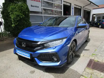 Gebraucht Honda Civic Sport Plus 182 PS (133 kW) 2017 Brilliant sporty blue m. Kleinwagen