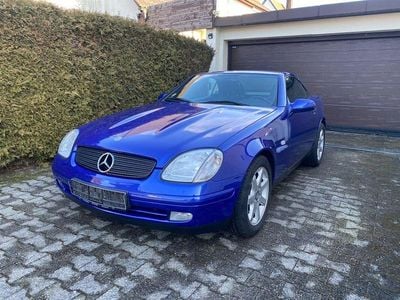 Gebraucht Mercedes SLK200 136 PS (100 kW) 1998 Blau Cabrio
