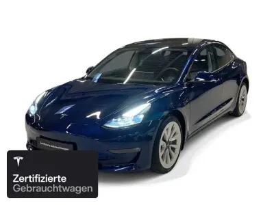 Occasion Tesla Model 3 Long Range AWD 324 kW (441 PK) 2022 Blauw Sedan
