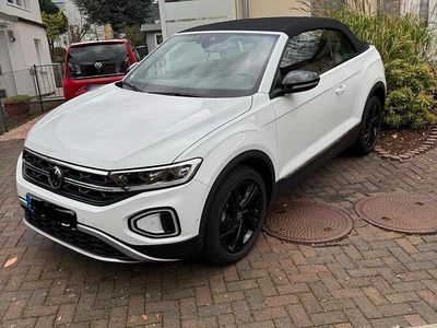Gebraucht VW T-Roc Cabriolet Style 150 PS (110 kW) 2024 Weiß Cabrio