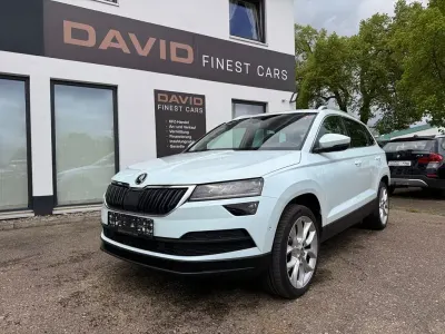 Używany Skoda Karoq Style 150 KM (110 kW) 2018 Biały SUV